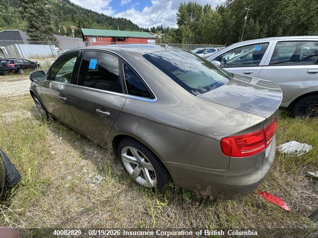 Продаж на аукціоні авто 2009 Audi A4, vin: WAULF58K09N034063, номер лоту: 40082829