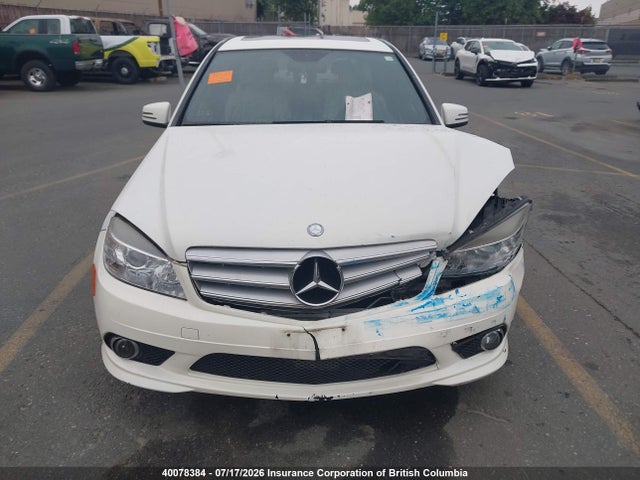 Продажа на аукционе авто 2010 Mercedes-benz C 300, vin: WDDGF5EB6AR121252, номер лота: 40078384