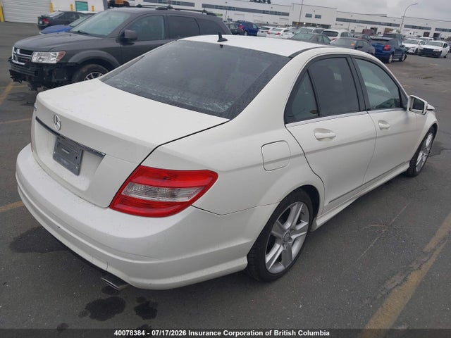 Продажа на аукционе авто 2010 Mercedes-benz C 300, vin: WDDGF5EB6AR121252, номер лота: 40078384