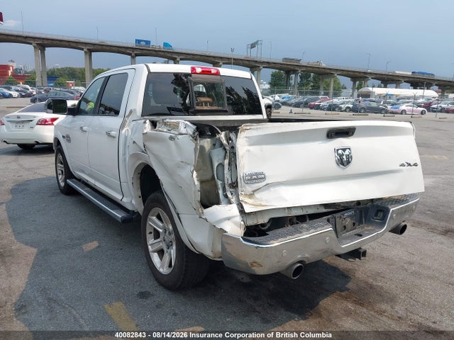 40082843 :رقم المزاد ، 1C6RR7PM5GS307751 vin ، 2016 Ram 1500 Longhorn مزاد بيع