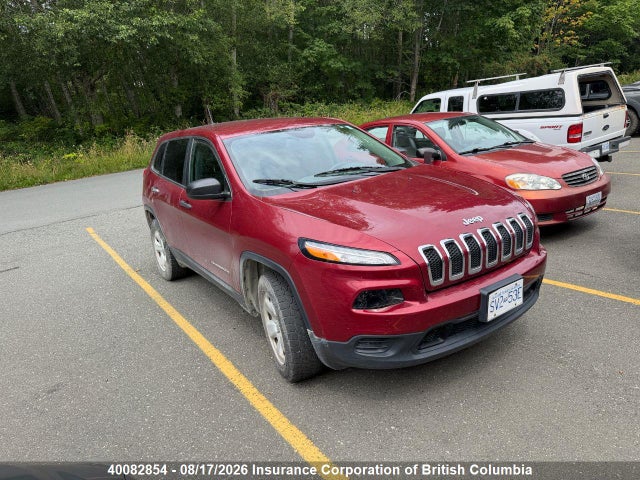 Aukcja sprzedaży 2016 Jeep Cherokee Sport, vin: 1C4PJMAB0GW345362, numer aukcji: 40082854