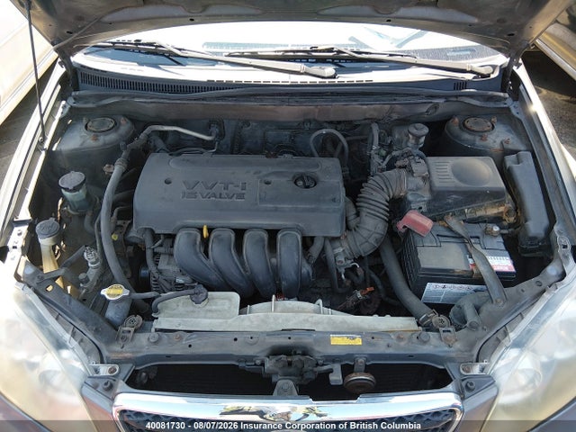 Продаж на аукціоні авто 2005 Toyota Corolla Ce/le/s, vin: 2T1BR32E65C866498, номер лоту: 40081730
