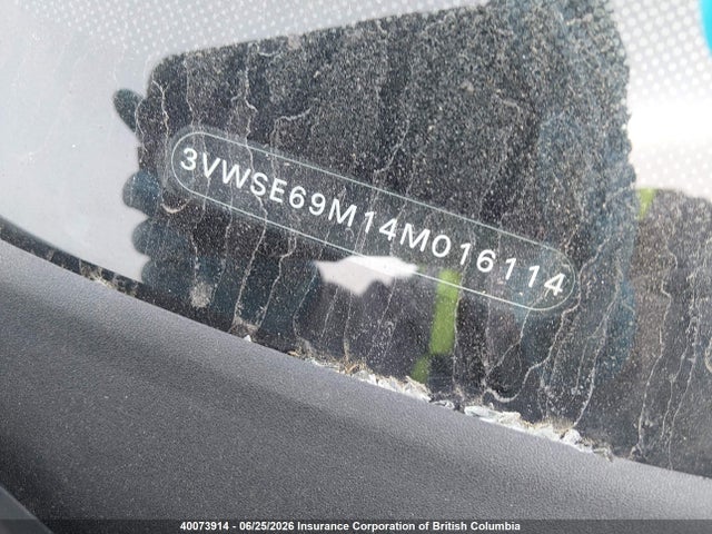 Aukcja sprzedaży 2004 Volkswagen Jetta Gls, vin: 3VWSE69M14M016114, numer aukcji: 40073914