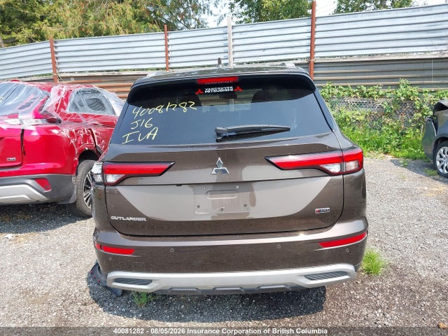 2022 Mitsubishi Outlander Se/black Edition მანქანა იყიდება აუქციონზე, vin: JA4J4UA86NZ608011, აუქციონის ნომერი: 40081282