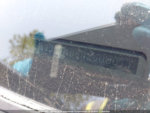 2022 Mitsubishi Outlander Se/black Edition მანქანა იყიდება აუქციონზე, vin: JA4J4UA86NZ608011, აუქციონის ნომერი: 40081282