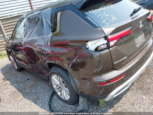 2022 Mitsubishi Outlander Se/black Edition მანქანა იყიდება აუქციონზე, vin: JA4J4UA86NZ608011, აუქციონის ნომერი: 40081282