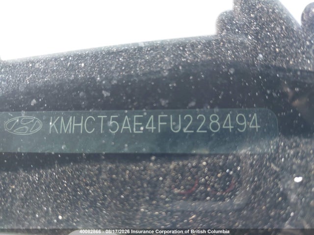 40082866 :رقم المزاد ، KMHCT5AE4FU228494 vin ، 2015 Hyundai Accent Gs مزاد بيع