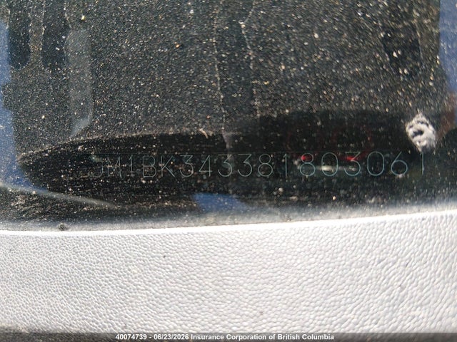 Aukcja sprzedaży 2008 Mazda 3 Hatchback, vin: JM1BK343381803061, numer aukcji: 40074739