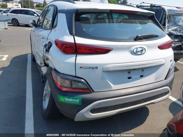 2022 Hyundai Kona მანქანა იყიდება აუქციონზე, vin: KM8K1CAB4NU815515, აუქციონის ნომერი: 40082869