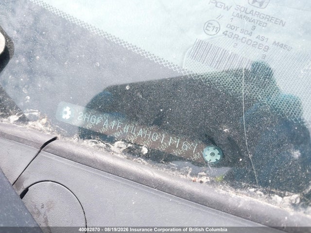 2010 Honda Civic მანქანა იყიდება აუქციონზე, vin: 2HGFA1F44AH011167, აუქციონის ნომერი: 40082870