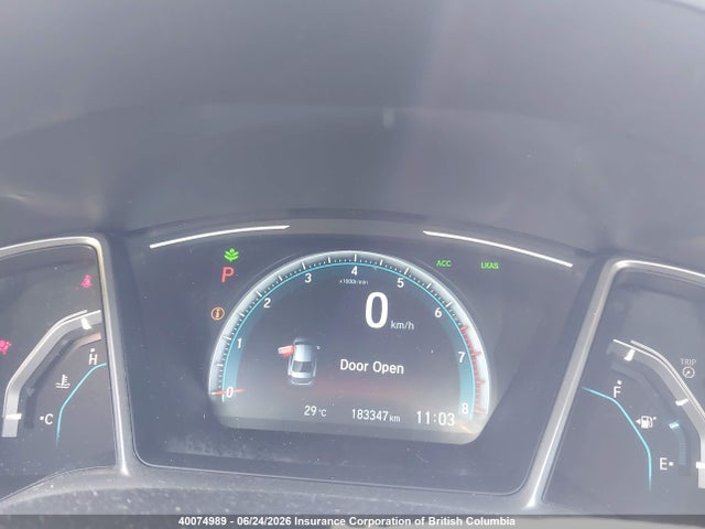 2017 Honda Civic Touring მანქანა იყიდება აუქციონზე, vin: 2HGFC1F90HH109984, აუქციონის ნომერი: 40074989