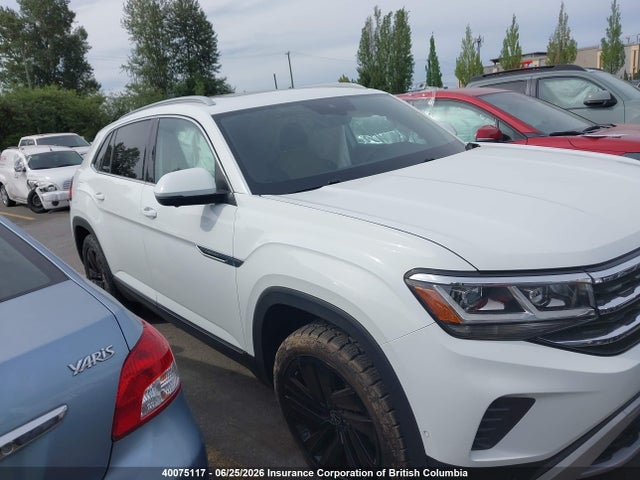 2020 Volkswagen Atlas Cross Sport Sel Premium მანქანა იყიდება აუქციონზე, vin: 1V2NE2CA4LC224073, აუქციონის ნომერი: 40075117