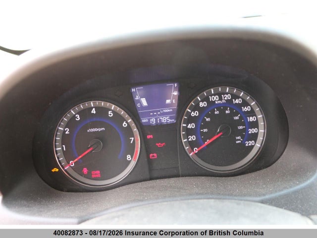 40082873 :رقم المزاد ، KMHCT5AE4DU139134 vin ، 2013 Hyundai Accent L مزاد بيع