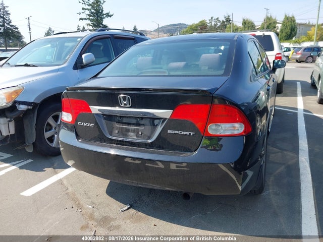 40082882 :رقم المزاد ، 2HGFA16609H102336 vin ، 2009 Honda Civic مزاد بيع