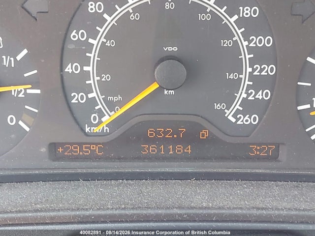 Aukcja sprzedaży 1998 Mercedes-benz E 430, vin: WDBJF70F2WA590347, numer aukcji: 40082891