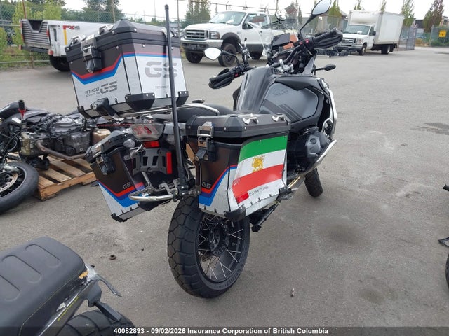 2024 Bmw R 1250 Gs Adventure მანქანა იყიდება აუქციონზე, vin: WB10M1305R6J54958, აუქციონის ნომერი: 40082893