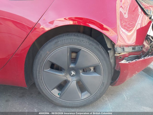 2022 Tesla Model 3 მანქანა იყიდება აუქციონზე, vin: 5YJ3E1EA4NF347121, აუქციონის ნომერი: 40082894