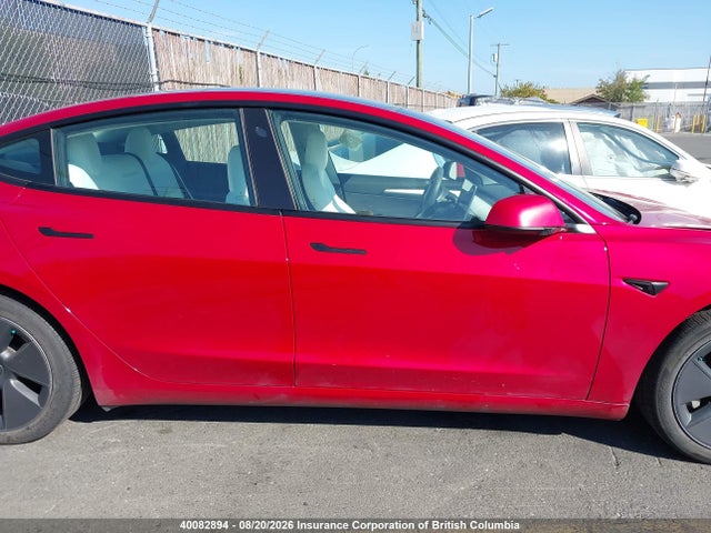 2022 Tesla Model 3 მანქანა იყიდება აუქციონზე, vin: 5YJ3E1EA4NF347121, აუქციონის ნომერი: 40082894