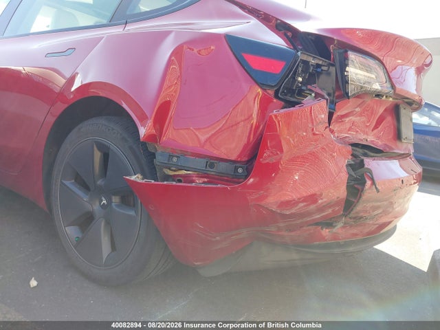 2022 Tesla Model 3 მანქანა იყიდება აუქციონზე, vin: 5YJ3E1EA4NF347121, აუქციონის ნომერი: 40082894