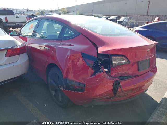 2022 Tesla Model 3 მანქანა იყიდება აუქციონზე, vin: 5YJ3E1EA4NF347121, აუქციონის ნომერი: 40082894