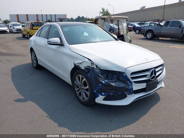 Продажа на аукционе авто 2017 Mercedes-benz C 300 4matic, vin: 55SWF4KB0HU228722, номер лота: 40082896