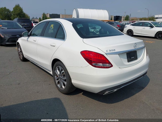 40082896 :رقم المزاد ، 55SWF4KB0HU228722 vin ، 2017 Mercedes-benz C 300 4matic مزاد بيع