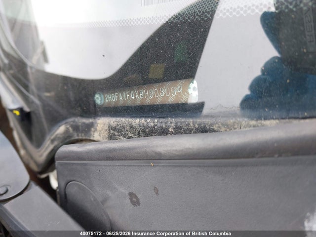 Aukcja sprzedaży 2011 Honda Civic Dx-g, vin: 2HGFA1F4XBH003009, numer aukcji: 40075172