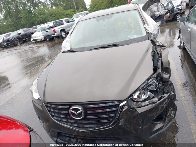 2016 Mazda Cx-5 Touring მანქანა იყიდება აუქციონზე, vin: JM3KE4CY2G0818172, აუქციონის ნომერი: 40075398
