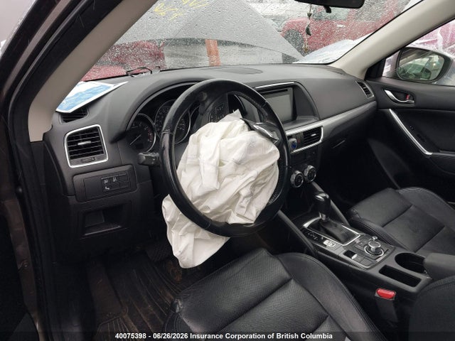 2016 Mazda Cx-5 Touring მანქანა იყიდება აუქციონზე, vin: JM3KE4CY2G0818172, აუქციონის ნომერი: 40075398