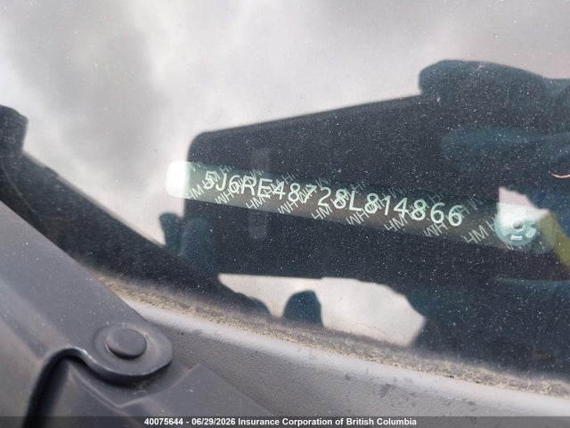 Aukcja sprzedaży 2008 Honda Cr-v Exl, vin: 5J6RE48728L814866, numer aukcji: 40075644