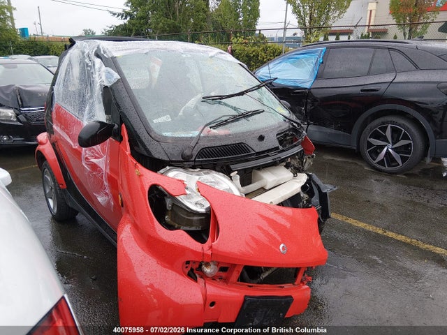 Продаж на аукціоні авто 2005 Smart Fortwo, vin: WMEAK00F75J177764, номер лоту: 40075958