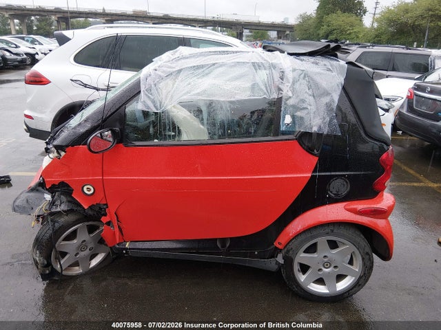 Продажа на аукционе авто 2005 Smart Fortwo, vin: WMEAK00F75J177764, номер лота: 40075958