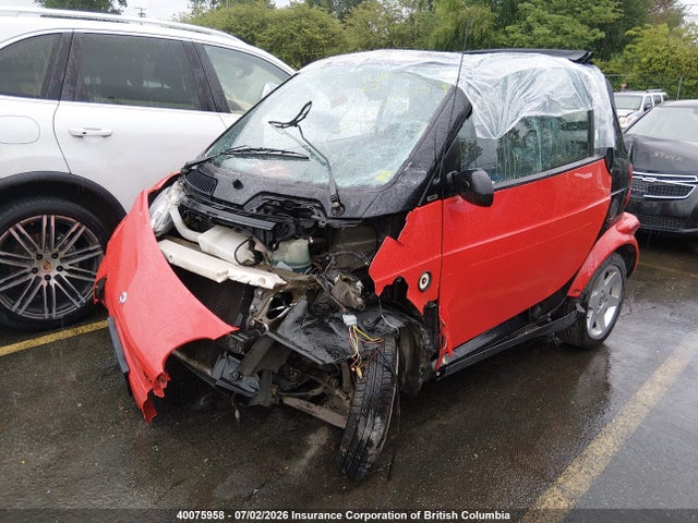 Продажа на аукционе авто 2005 Smart Fortwo, vin: WMEAK00F75J177764, номер лота: 40075958