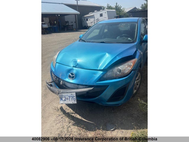 2011 Mazda 3 Mazda Gx მანქანა იყიდება აუქციონზე, vin: JM1BL1UF0B1445162, აუქციონის ნომერი: 40082906