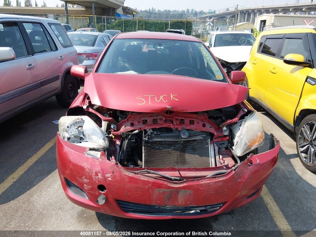 40081157 :رقم المزاد ، JTDBT923981270054 vin ، 2008 Toyota Yaris مزاد بيع