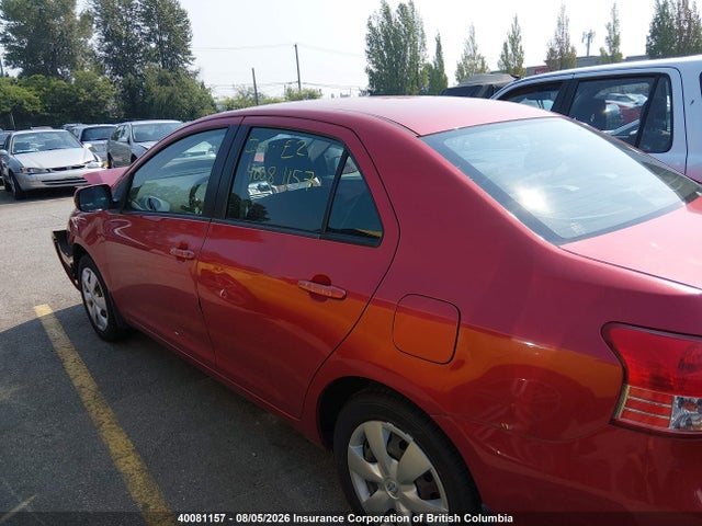 40081157 :رقم المزاد ، JTDBT923981270054 vin ، 2008 Toyota Yaris مزاد بيع