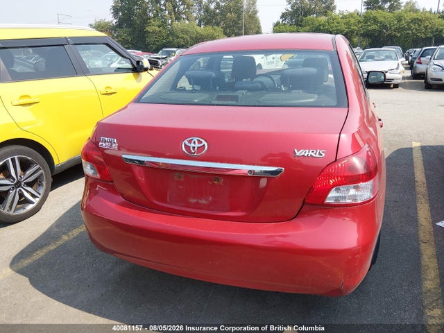 40081157 :رقم المزاد ، JTDBT923981270054 vin ، 2008 Toyota Yaris مزاد بيع