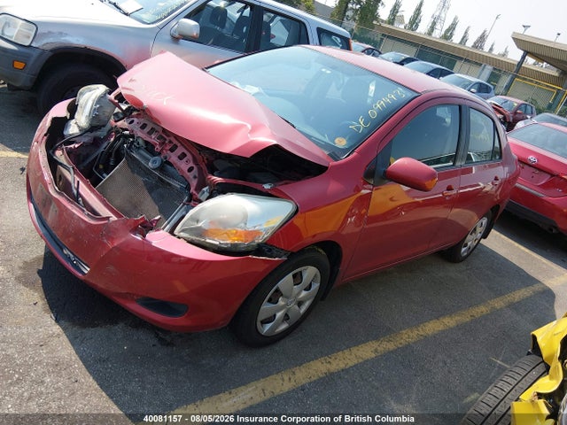 40081157 :رقم المزاد ، JTDBT923981270054 vin ، 2008 Toyota Yaris مزاد بيع