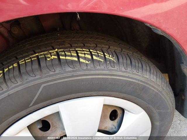 40081157 :رقم المزاد ، JTDBT923981270054 vin ، 2008 Toyota Yaris مزاد بيع