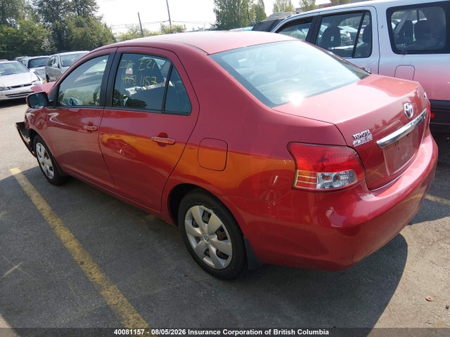 40081157 :رقم المزاد ، JTDBT923981270054 vin ، 2008 Toyota Yaris مزاد بيع