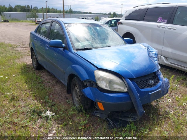 40075760 :رقم المزاد ، KNADE123866087455 vin ، 2006 Kia Rio مزاد بيع