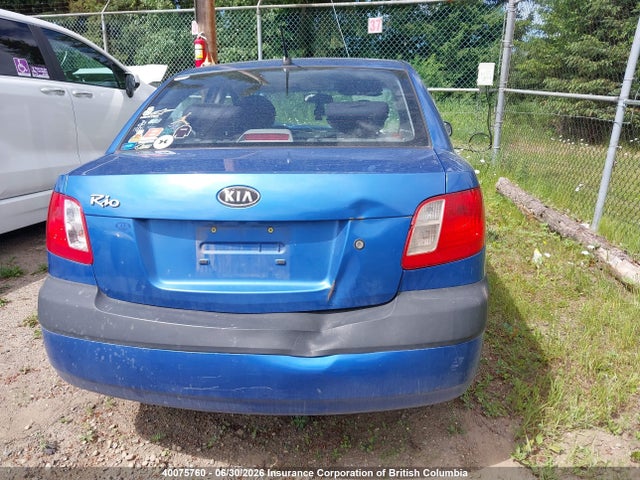 Продаж на аукціоні авто 2006 Kia Rio, vin: KNADE123866087455, номер лоту: 40075760