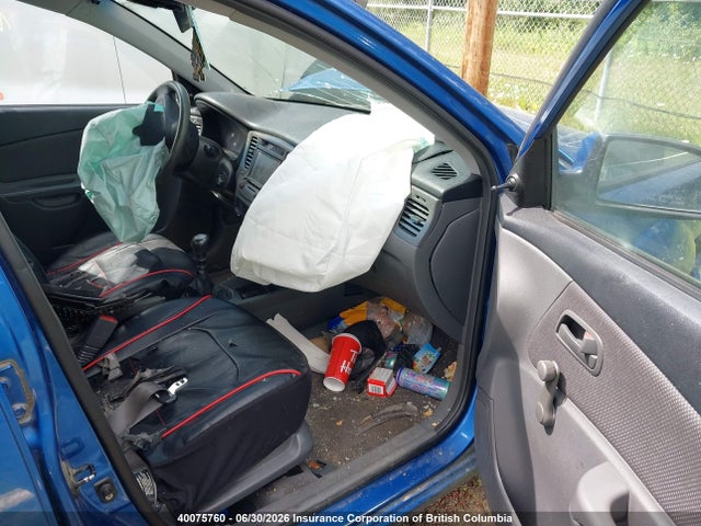 Продаж на аукціоні авто 2006 Kia Rio, vin: KNADE123866087455, номер лоту: 40075760