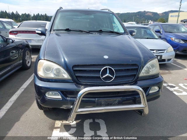 Продажа на аукционе авто 2002 Mercedes-benz Ml 320, vin: 4JGAB54E52A295669, номер лота: 40082917