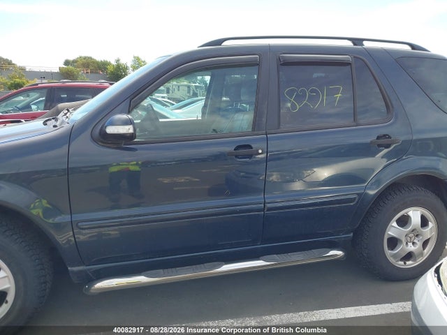 Продажа на аукционе авто 2002 Mercedes-benz Ml 320, vin: 4JGAB54E52A295669, номер лота: 40082917