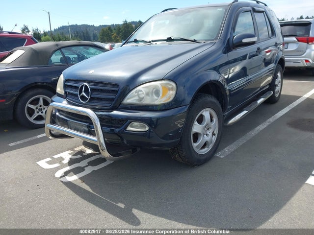 Продажа на аукционе авто 2002 Mercedes-benz Ml 320, vin: 4JGAB54E52A295669, номер лота: 40082917