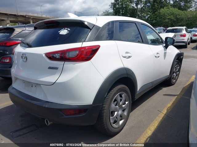 2016 Mazda Cx-3 Sport მანქანა იყიდება აუქციონზე, vin: JM1DKBB79G0115479, აუქციონის ნომერი: 40076092