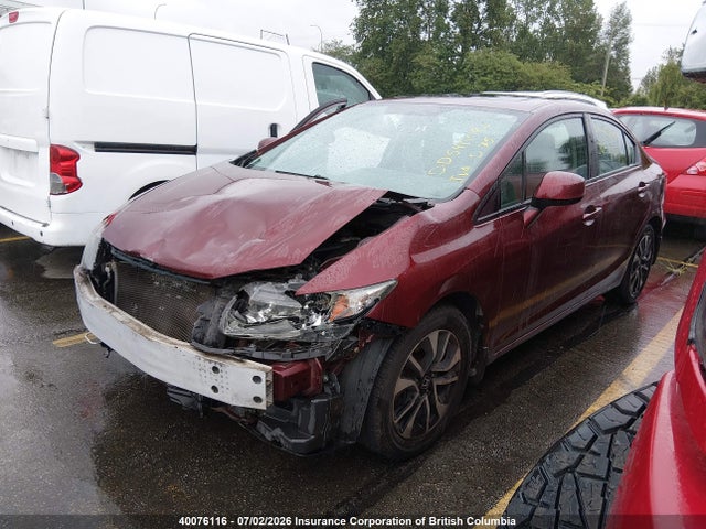 Продаж на аукціоні авто 2013 Honda Civic Lx, vin: 2HGFB2F57DH010448, номер лоту: 40076116