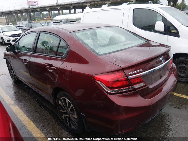 Продаж на аукціоні авто 2013 Honda Civic Lx, vin: 2HGFB2F57DH010448, номер лоту: 40076116