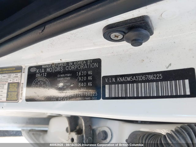 Aukcja sprzedaży 2013 Kia Rio Ex/lx/lx+/lx+ Eco/sx, vin: KNADM5A31D6786225, numer aukcji: 40082928